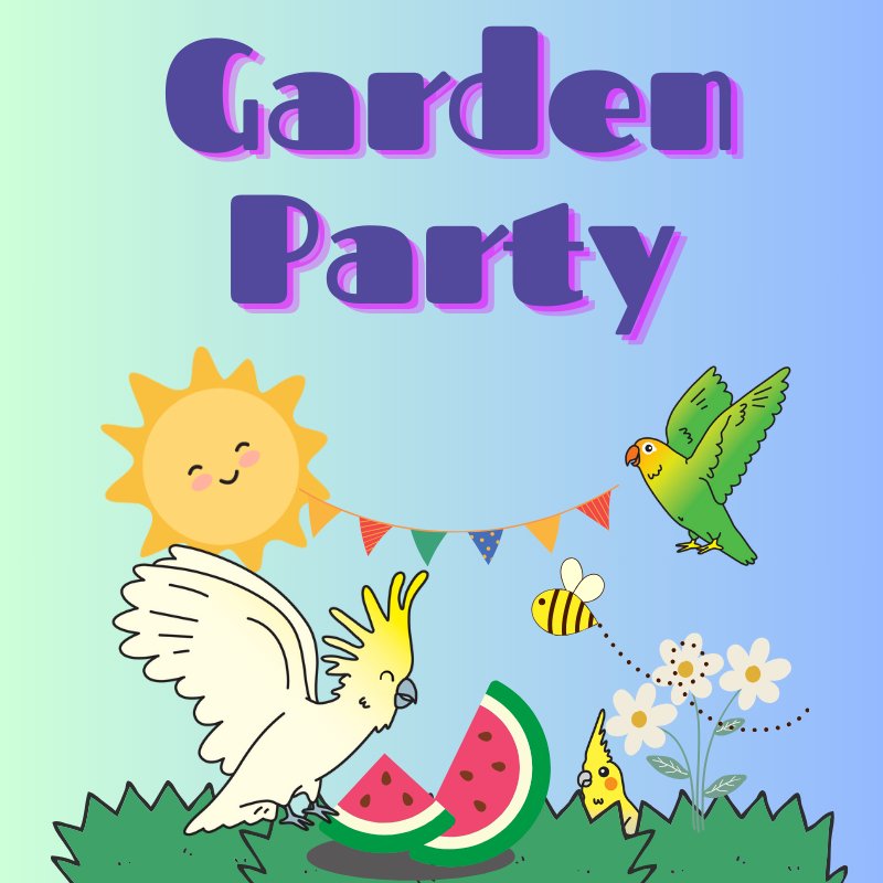 Garden Party Squawk Box